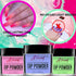 Dip Powder Nail Kit - 10 Dip Powder Colors Refill with Glow in The Dark Nail Dip Powder