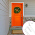4 Pieces PC Plastic Door Wreath Hanger for Front Door for Christmas Wreath Over The Door Hanger, 12 Inch (Clear)