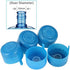 WINBOB 5PCS 55mm 3 and 5 Gallon Non-Spill Caps,Replacement Water Bottle Snap On Cap Anti Splash Peel 5 Piece