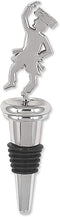 Decorative Wine and Beverage Bottle Stopper (Dancing Hasid Bottle Stopper)