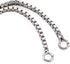 Kissitty 10 Strands Adjustable Platinum Brass Slide Extender Chains with Ball Ends 4.84" (12.3cm)