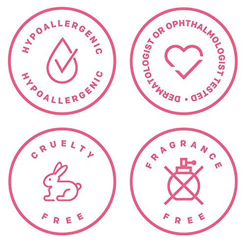 Lip Gloss by Almay, Non-Sticky Lip Makeup, Holographic Glitter Finish, Hypoallergenic, 200 Angelic, 0.9 Oz