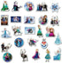 50Pcs Frozen Stickers Waterproof Vinyl Stickers for Water Bottle Luggage Bike Car Decals Anna and Elsa Stickers for Kids(Frozen)