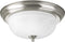 Progress Lighting P3925-09 Close-to-Ceiling, Nickel