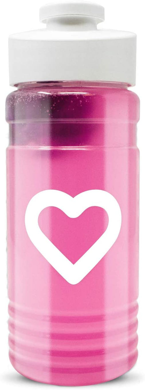 SkinnyFit Shaker Bottle, 20oz. BPA Free with Mixing Ball, Leak Proof Cup for Gym, Sports, Perfect for Mixing Collagen & Protein Shakes