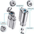 Torch Lighter, Butane Refillable Triple Jet Flame Adjustable Windproof Lighter with Puncher, Cigar Cutter and Lighter Set, Gifts for Men- Butane Gas Not Included