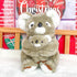 Lazada Stuffed Animal Koala Bear Mama Koala Hold Baby Koala Plush Toy Animal Toys 11.5 Inches