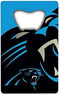 FANMATS 62546 Carolina Panthers Credit Card Style Bottle Opener - 2? x 3.25