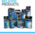 Fluval 307/407 Ammonia Remover Pad, Replacement Aquarium Canister Filter Media, 6-Pack