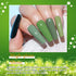 MIZHSE Carnival Evergreen 18 ml Gel Nail Polish Set- Army Green Nail Gel 6 Colors kits Olive Neon Green gel nail with Gift Box Nail Gel Soak Off UV LED Salon Dark Green kit (Green Set)