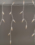Tupkee Shimmering Twinkle Window Icicle Lights - 3 Feet (0.91 m), 50 Clear Incandescent Christmas Indoor Twinkle Icicle Lights