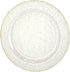 Lillian Collection Plastic Plates- 10.25" Gold Glitter Pack of 10