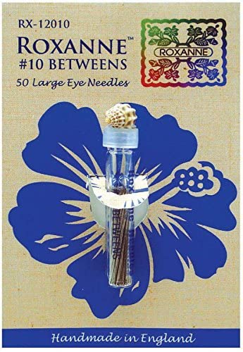 Colonial Needle Roxanne Betweens Large Eye Needles - Size 10 (50 Count)
