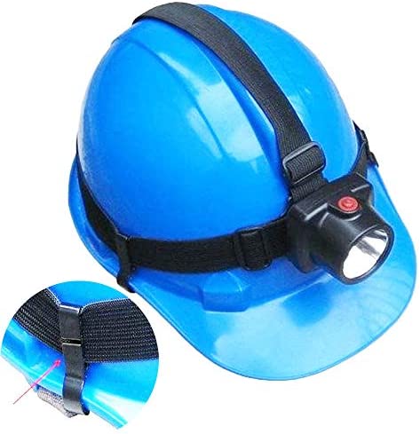 10 Pcs Helmet Clips for Headlamp,Headlamp Hook,hard hat Light Clip,Helmet Clip,Hard Hat Accessory Easily Mount Headlamp on Narrow-Edged Helmet