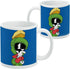 Looney Tunes Marvin The Martian Ceramic Coffee Mug, Novelty Gift Mugs for Coffee, Tea and Hot Drinks, 11oz, White