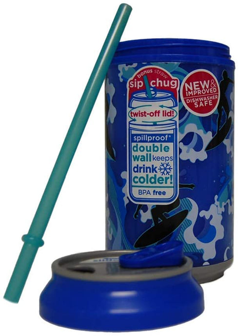 Cool Gear Can Chiller 12 oz (blue surfer)