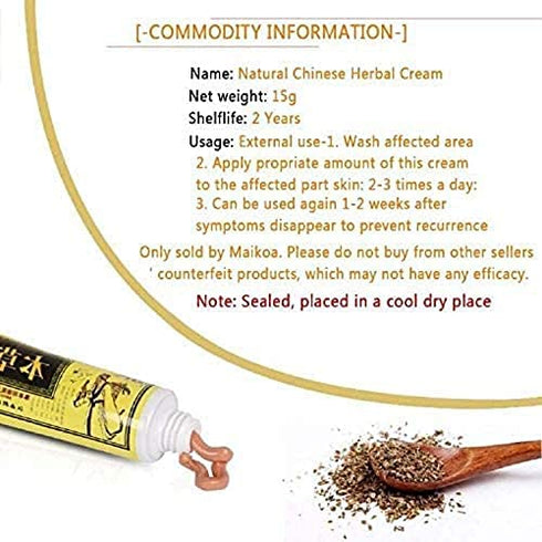 WEISPO 6PCS Lot Chinese Herbal Eczema, Psoriasis Creams Dermatitis and Eczema Pruritus Psoriasis CEZUBEM Ointment