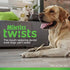 Minties Twists VetIQ Dog Dental Bone Treats, Dental Chews for Medium/Large Dogs (Over 40 Lbs), 20 Count