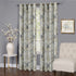 Achim TQPN84SL06 Home Furnishings, Silver Tranquil Lined Grommet Window Curtain Panel, 50" x 84", 50"x84"
