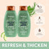 Aveeno, Fresh Greens Blend Sulfate-Free Conditioner with Rosemary, Peppermint & Cucumber to Thicken & Nourish, Clarifying & Volumizing for Thin or Fine Hair, Paraben-Free, 12oz