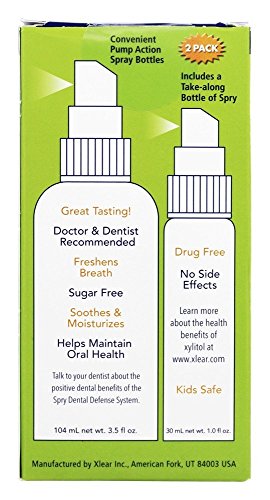 Xlear - Spry Rain Oral Mist Spray with All Natural Moisturizing Xylitol - 4.5 fl. oz.