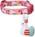 Blueberry Pet Easter Bunny and Egg Adjustable Dog Collar with Detachable Décor, Pink, Large, Neck 18"-26"