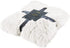 Hyde Lane White Fluffy Throw Blanket for Couch ?2 Way Reversible Ultra Soft Long Faux Fur Fuzzy Plush Blankets for Home?As A Gift for Women -50x60 Ivory
