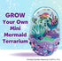 Creativity for Kids Mini Garden: Mermaid Terrarium - Mermaid Gifts for Girls and Boys, Arts and Crafts for Kids 6+