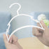 Kids Hangers Baby Hangers Childrens White Plastic Infant Clothes Toddler Junior Hangers 60 Pack