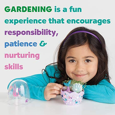 Creativity for Kids Mini Garden: Mermaid Terrarium - Mermaid Gifts for Girls and Boys, Arts and Crafts for Kids 6+