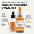 PURE Vitamin C Serum for Face, 20% Vit C Serum WITH HYALURONIC ACID+RETINOL+FERULIC ACID+VIT E-Anti Aging Serum for Glowing Skin-Skin Brightening Serum-Antioxidant Serum-Reduce Wrinkles & Dark Spots