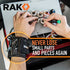 RAK Magnetic Wristband for Holding Screws - Christmas Gifts for Men Who have Everything - Wrist Magnet Tool or Screw Holder for Handyman, Tech Geek, Mechanic, Electrician, Robotics