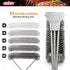 GRILLART Grill Brush and Scraper with Deluxe Handle, Safe Wire Grill Brush BBQ Cleaning Brush Grill Grate Cleaner for Gas Infrared Charcoal Porcelain Grills, BR-8529