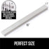 Gorilla Grip Premium Magnetic Knife Strip, 16 Inch Bar, Rust Resistant Stainless Steel, Organize, Store Knives on Magnet Bar Securely, Easy Install Wall Mounted Holder, Kitchen and Workspace Versatile