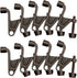 Design House 181867 Jumbo Hinge Pin Door Stop, 10-Pack, Oil Rubbed Bronze
