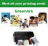 GREENARK Compatible Ink Cartridge Replacement for Canon CLI-251 GY Gray CLI-251GY XL Gray Ink Cartridge Work for Canon PIXMA MG6320 Pixma MG7120 Pixma MG7520 Pixma IP8720 Printers, 4 Pack 251XL GY