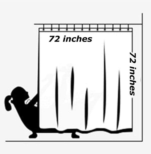 Wencal Hello Spring Truck Floral Shower Curtain Load of Flowers Bathroom Decor with Hooks 72 x 72 Inches