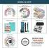BadgeGuru by Tribe RN - 52 Cheat Sheets on 26 Nurse Badge Cards - Designed by Nurses, for Nurses - Essential for Nurses and Nursing Students - Bonus Access to Our Digital Resource Library - Vertical