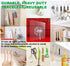 33lbs Adhesive Sticky Hooks for Hanging on Wall or Ceiling, Heavy Duty, Traceless, No Damage(10pcs)