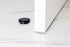 EVI | Adhesive Doorstop | 1.37'' X 0.55'' | Natural Silicone Black Rubber | Stainless Steel | Black Lacquered | Great Adherence | 100% Functional | Mod. I-203x12
