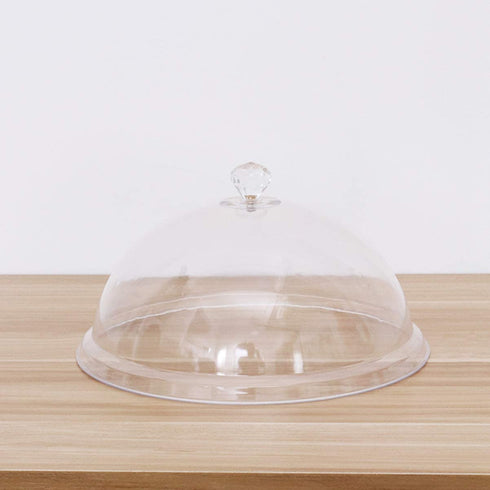 BESTONZON Food Cover Dome Food Screen Protector Fly Cake Cover for Home Restaurant Use (8.5x 5.9 Inch)