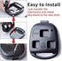Replacement 3 Buttons Key Fob Shell Case Fit for Lexus Keyless Entry Remote Car Smart Key Fob Cover Housing Casing