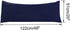 uxcell Set of 2 Body Pillow Cover, Soft Microfiber Pillow Cases Weave for 90 GSM Ployester, Full Pillowcases for Body Pillows Body(20"x48") Navy