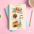 LABUK 2pcs Blank Journal Notebook Sketch Book, Unlined Spiral Notebook, A5 Soft Cover Drawing Book Diary Memo Notepads, 100 Pages/ 50 Sheets, 8.2 x 5.5 Inches, for Gifts School Supplies
