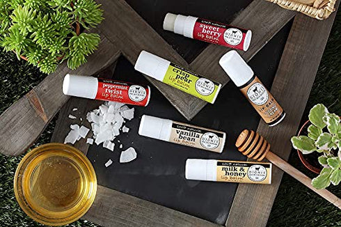 Dionis - Goat Milk Skincare Peppermint Scented Lip Balm (0.28 oz) - Made in the USA - Cruelty-free and Paraben-free