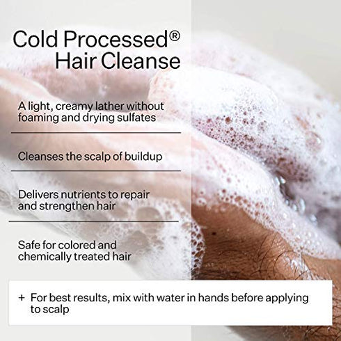 Act+Acre Cold Processed Cleanse Shampoo Clarifying Shampoo for Build Up - Sulfate Free Hair Treatment Gentle Shampoo with Moringa Oil to Moisturize and Strengthen Dry and Damaged Hair (3 Fluid Ounces)