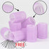 Hair Rollers,12 Pack Self Grip Hair Curlers,Rollers for Hair,Salon Hairdressing Curlers for Women,DIY hairstyle ((Medium))
