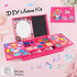 AMOSTING Kids Makeup Kits for Girls,Kids Washable Makeup Kit with Mirror,Girls Play Makeup Princess Toys for Kids,Make Up Toy Cosmetic Kit Gifts for Toddler Kids
