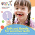 bA1 Health - 3-Sided Specialty Toothbrush (Complete Coverage) - Autism, ASD, Special Needs, Sensory, Perio Brush for All Kids/Adults - Best for Sensitive Gums and Teeth! Choose From 4 Colors