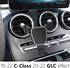 LUNQIN Car Phone Holder for Mercedes 2019-2021 Benz C Class c260 c200 c300 New GLC Class 2020-2021 GLC260 GLC300 Auto Accessories Navigation Bracket Interior Decoration Mobile Cell Phone Mount